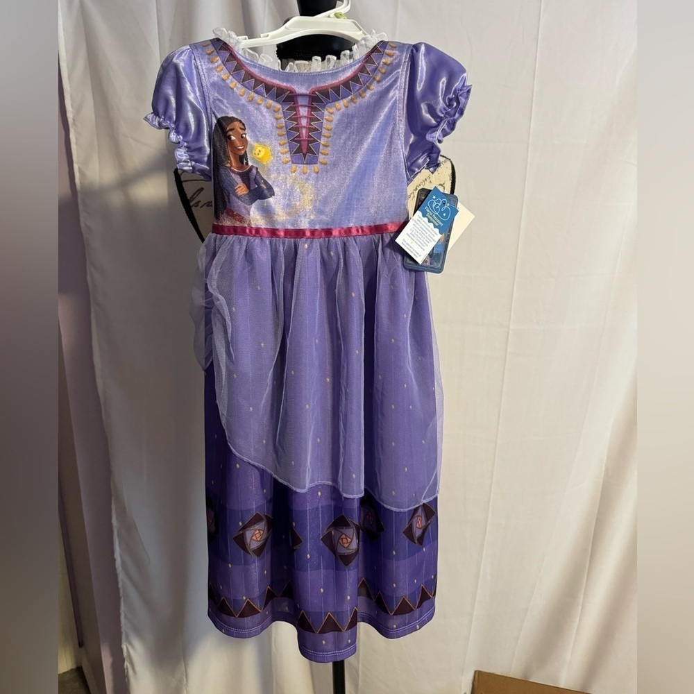 Disney Wish Asha purple girls dress